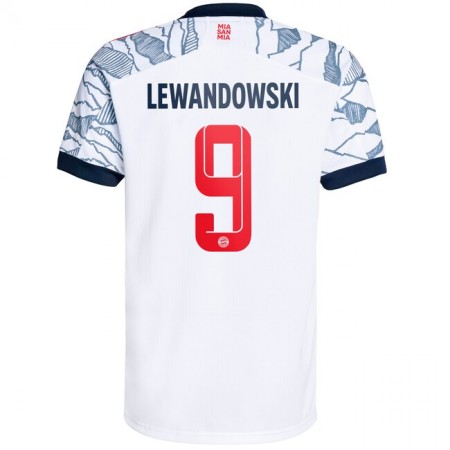 Billiga Fotbollströjor FC Bayern München Robert Lewandowski 9 Tredje tröja 2021/22 Kortärmad